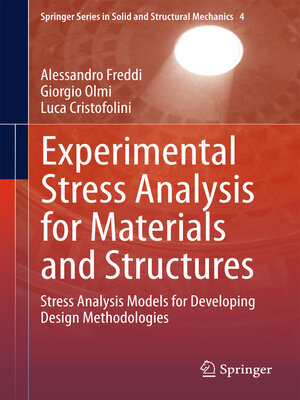 cover image of Experimental Stress Analysis for Materials and Structures